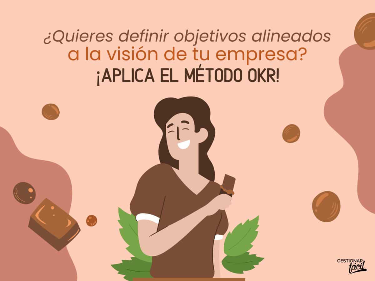 Ejemplo de objetivos OKR en una productora de cacao